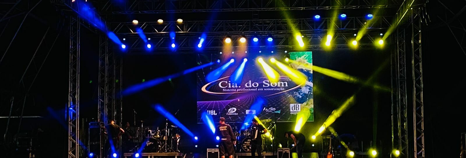 Iluminação profissional para palcos